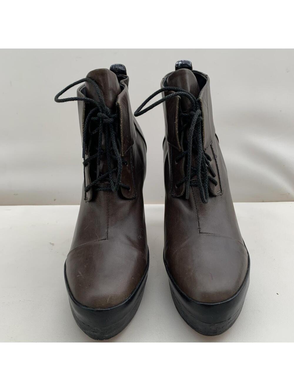 Rag & Bone Shipley Platform Heel Tall Lace Up Boots Sz 39.5 Or 9 Womens - Picture 2 of 10